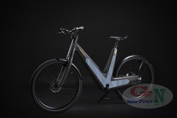 Leaos Solar e-bike, chiếc xe đạp điện chạy bằng năng lượng mặt trời.